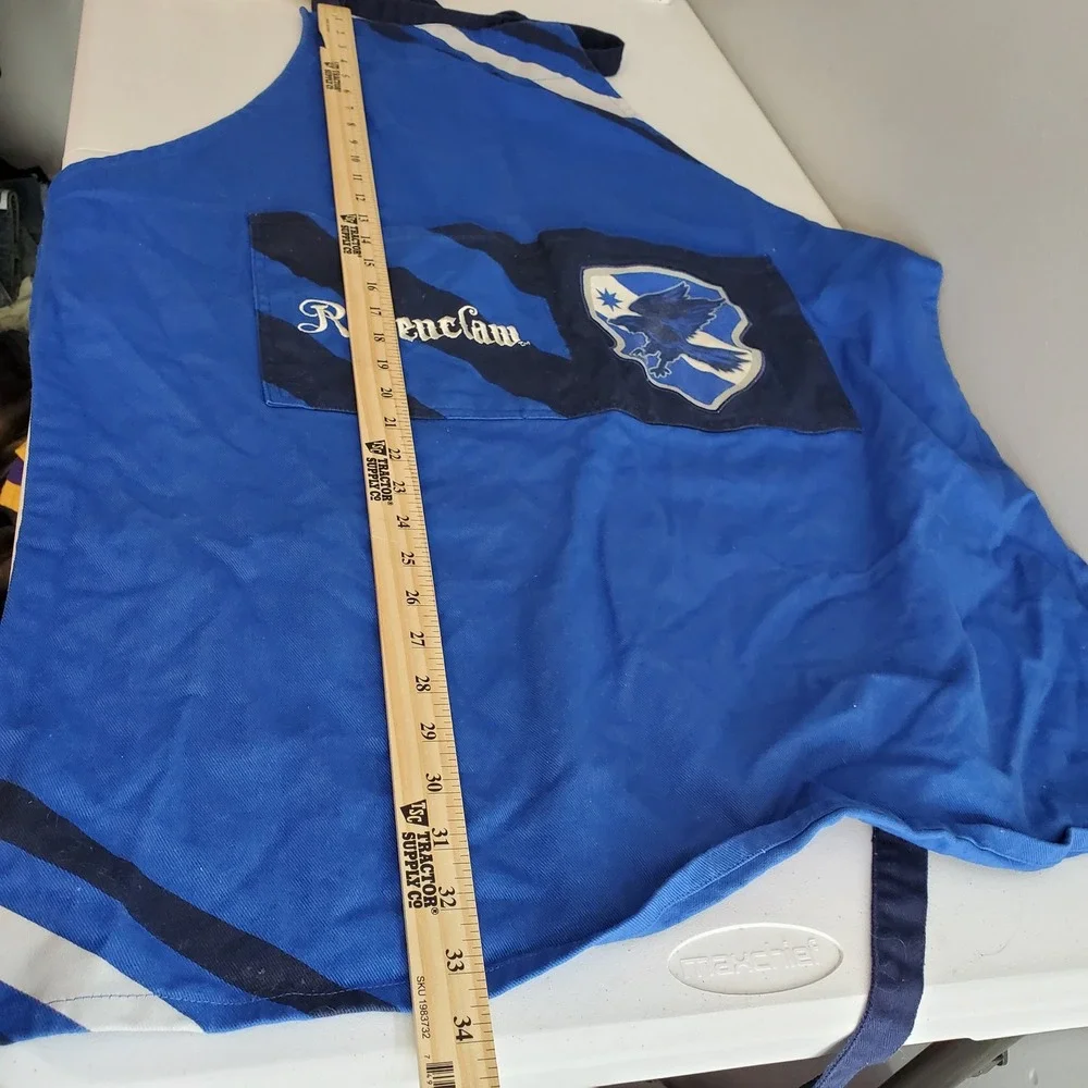 Williams Sonoma Harry Potter Ravenclaw Adult Apron Pocket Wizarding World Chef